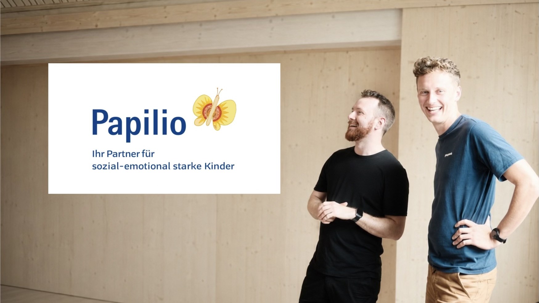 Florian Pachaly und Fabian Eckert im Papilio-Beirat
