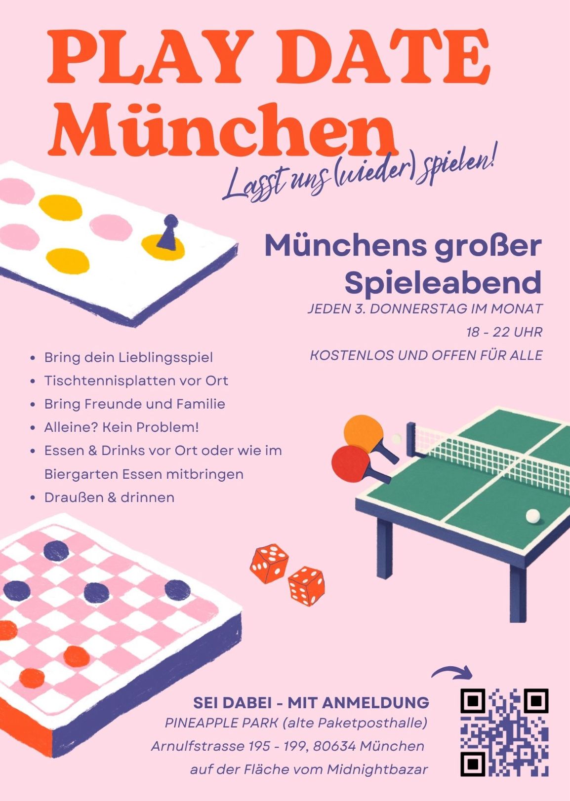 PLAY DATE Munich Flyer